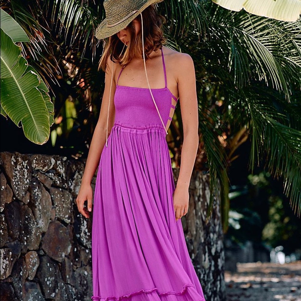 Extratopical Maxi Dress in Orchid Pavilion. Size XS.